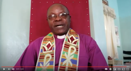 A Message from Archbishop Martin, Anglican Church of Burundi – Makamba Diocese