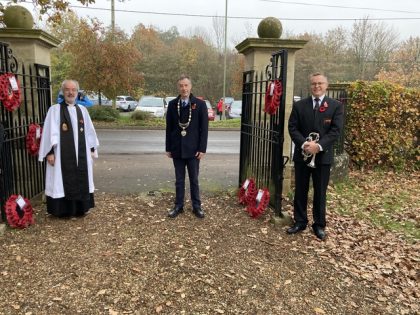 Churches across Hampshire and East Dorset mark Remembrance Sunday