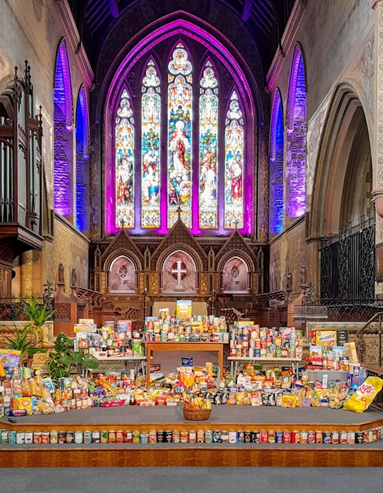 Churches encourage donations to food banks in Harvest celebrations across Hampshire