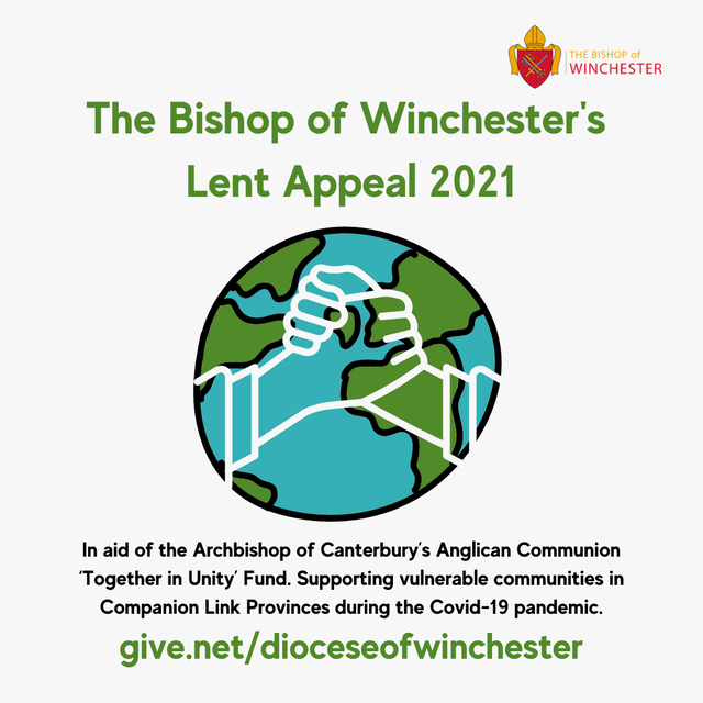 The Bishop of Winchester’s Lent Appeal raises nearly £5,000 for partners in Anglican Communion