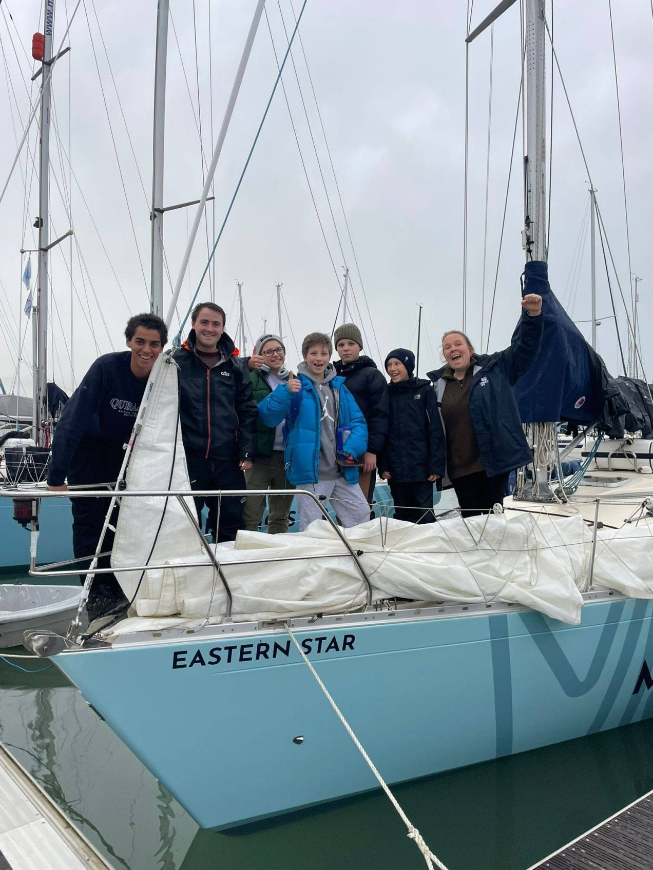 Ukrainian Teenagers Learn the Ropes of Sailing