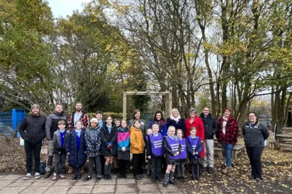 From wasteland to prayer space: new spiritual garden opens at Bursledon Infant School