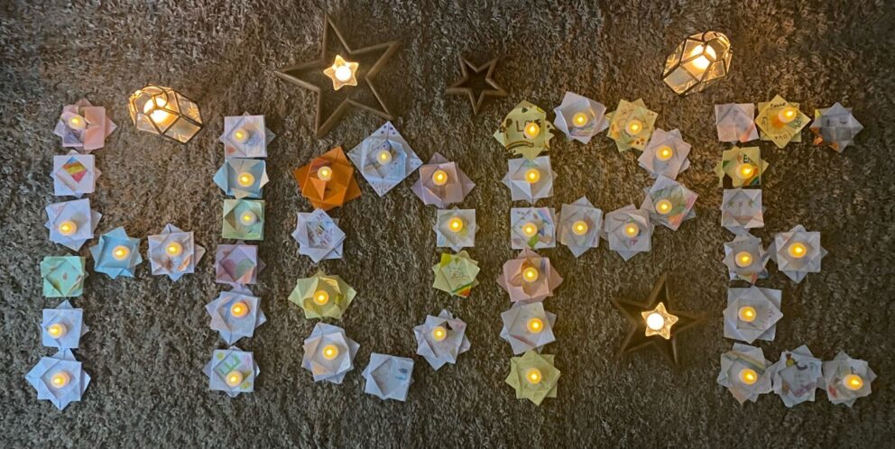 Schools and Parishes working together to spread the 'Light of Hope'