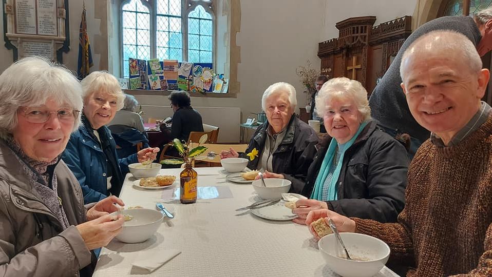 Lenten hospitality around the diocese