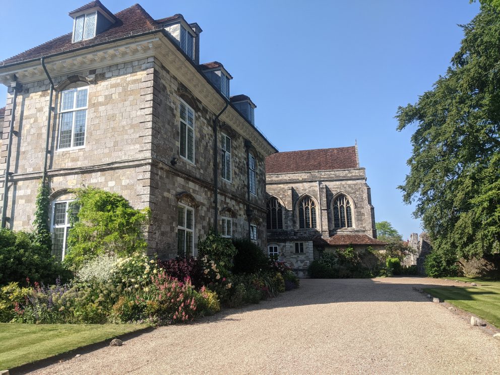 Welcoming the New Chaplain to the Bishop of Winchester