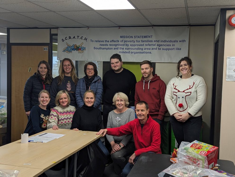 The Parish Support Team Visit SCRATCH Southampton