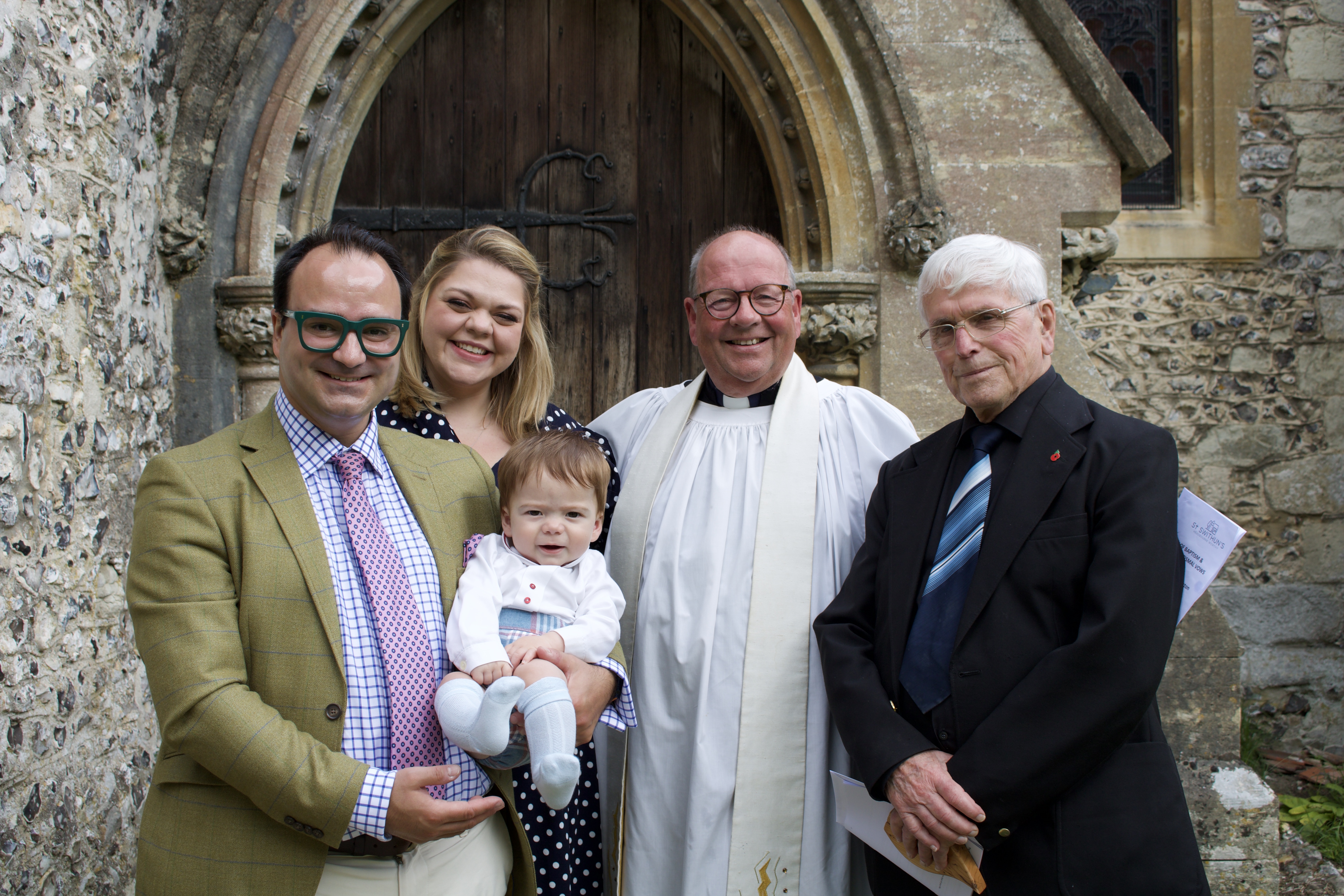 Special Baptisms at Headbourne Worthy Church