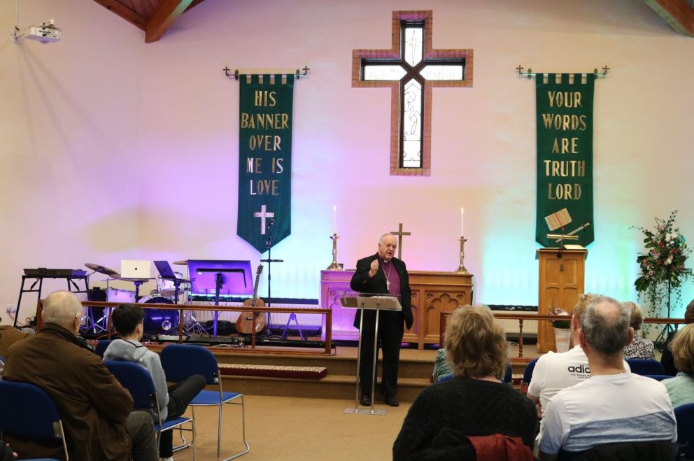 “We Are So Blessed” – St Barnabus in Darby Green Gives Thanks for its Successful Building Project