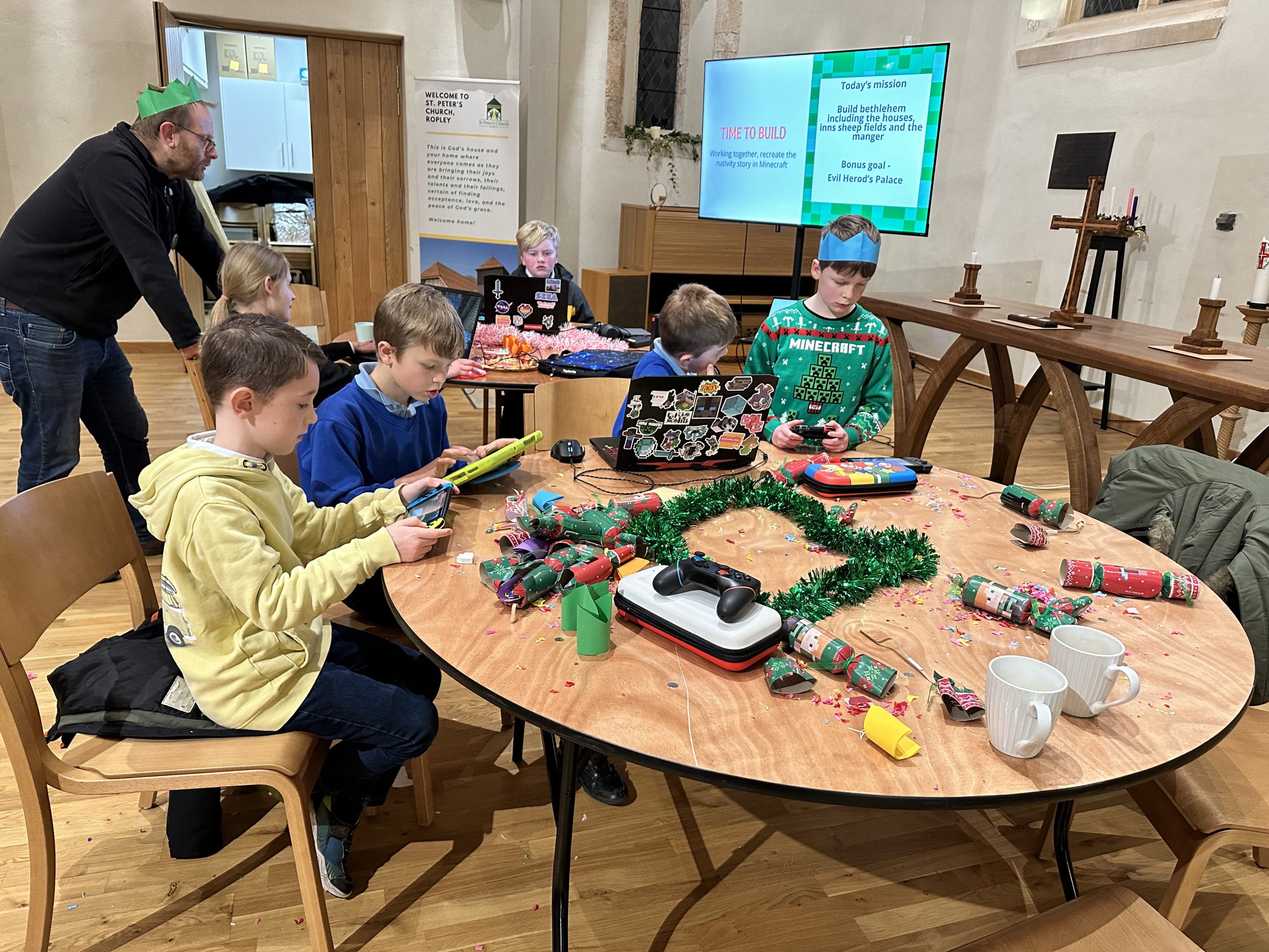 St Peter’s Ropley Wraps Up Minecraft Church Series with Christmas Special