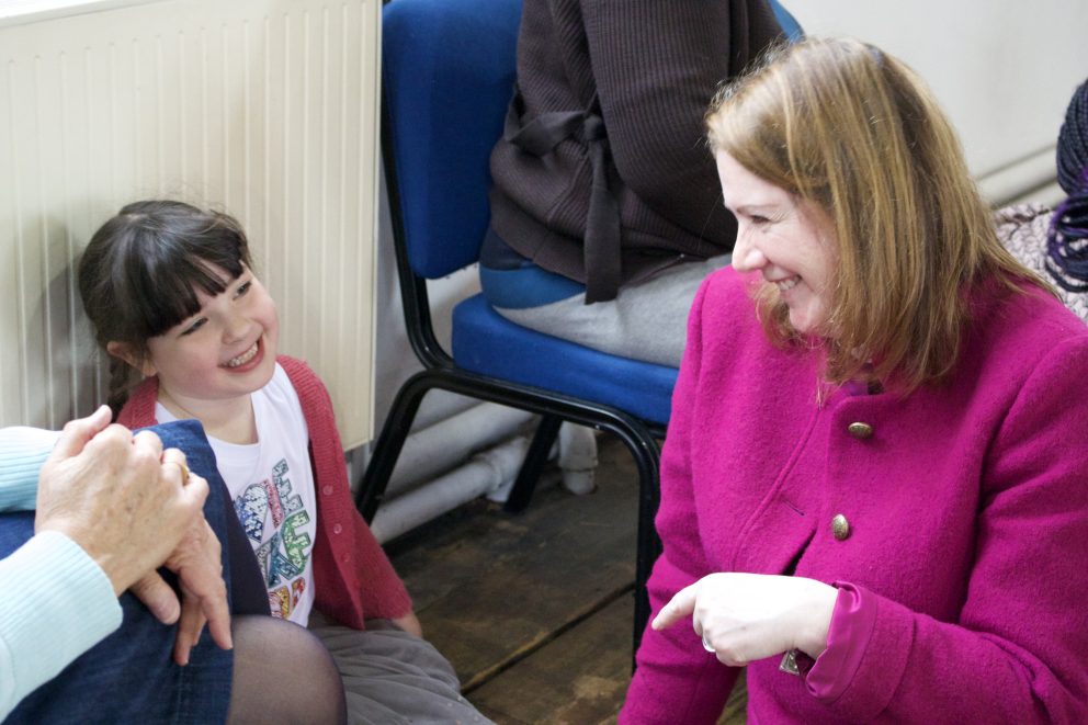 St John’s Hythe Celebrate Palm Sunday and a Year of Bubble Church