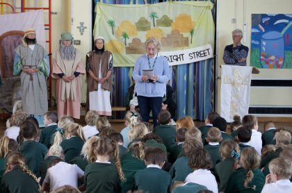 Open the Book Storytellers Help School Children in Highcliffe Hear God’s Word