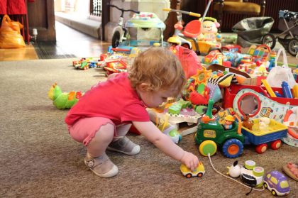 Parish of the Resurrection’s Free Toy Bonanza Helps People Recycle and Re-use