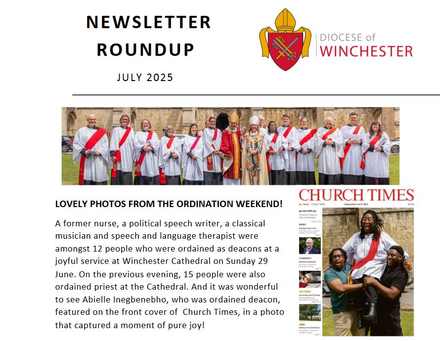 Newsletter Roundup July 2025