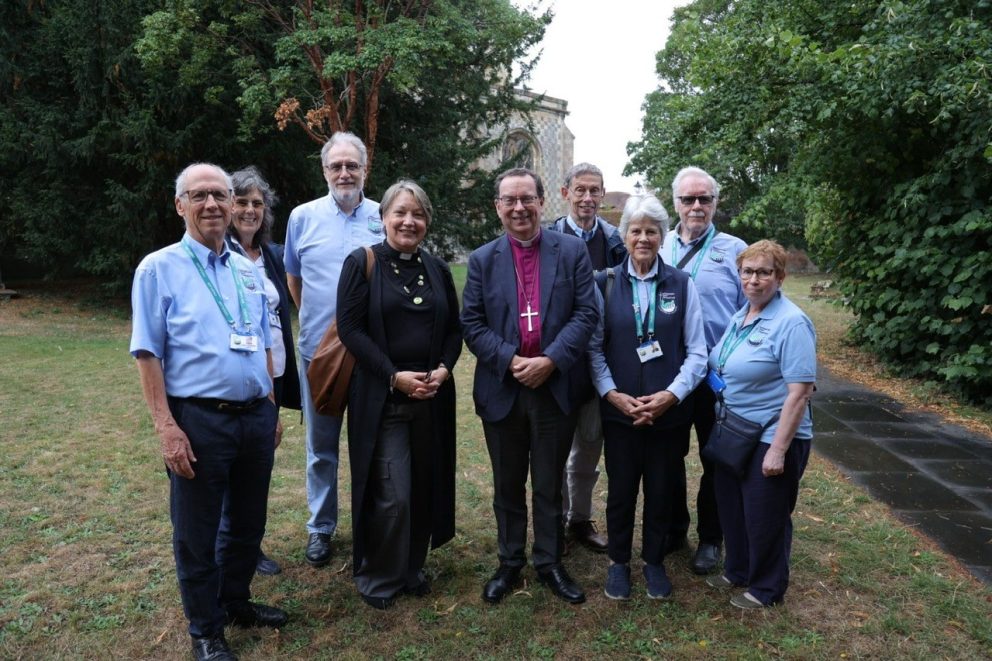 With chaplains