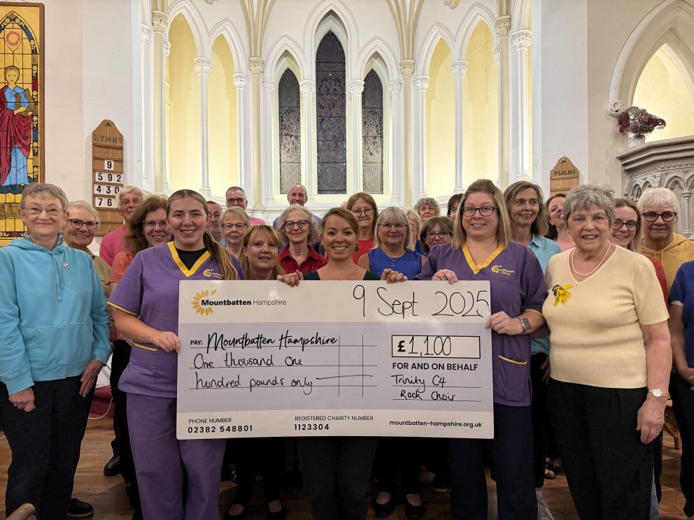 Rock Choir Brings Fun, Friendship and Funds for Colden Common Church and Community
