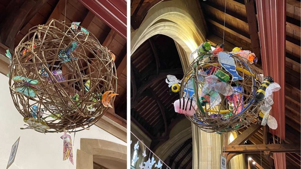 Climate Unity Globes Installed at St James’ Church