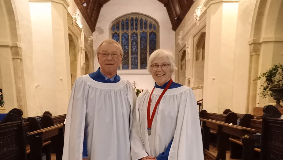 Special Presentation to Celebrate Church Organist’s 50 Years of Music