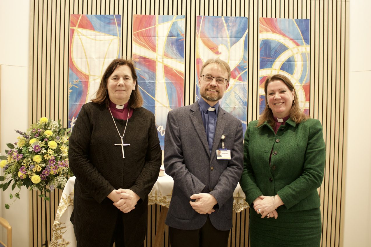 Bishop Rhiannon Dedicates New Chapel at Bournemouth Hospital as a Beacon of Light and Hope
